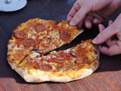 Pizza catering peperoni pizza